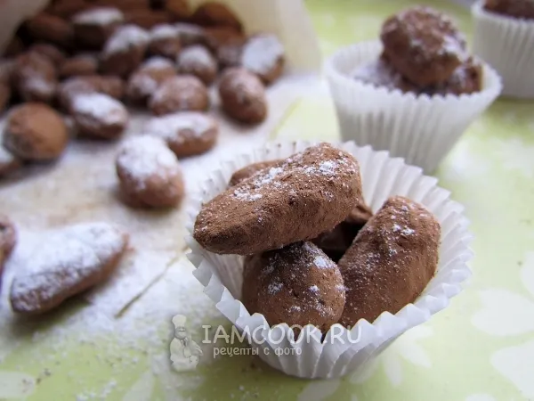 Фото готового блюда: Миндаль в шоколаде