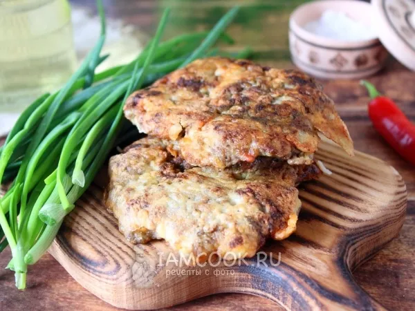 Фото блюда: Отбивные из говяжьей печени в кляре