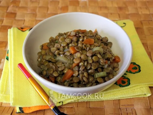 Фото блюда: Каша из чечевицы