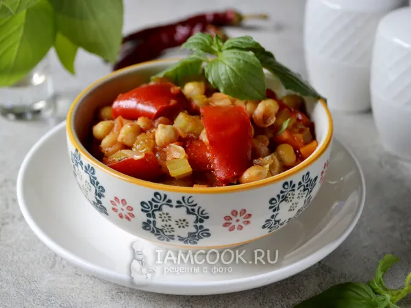 Фото блюда: Нут с овощами по-мароккански