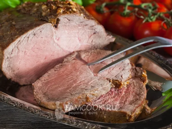 Фото блюда: Ростбиф в духовке