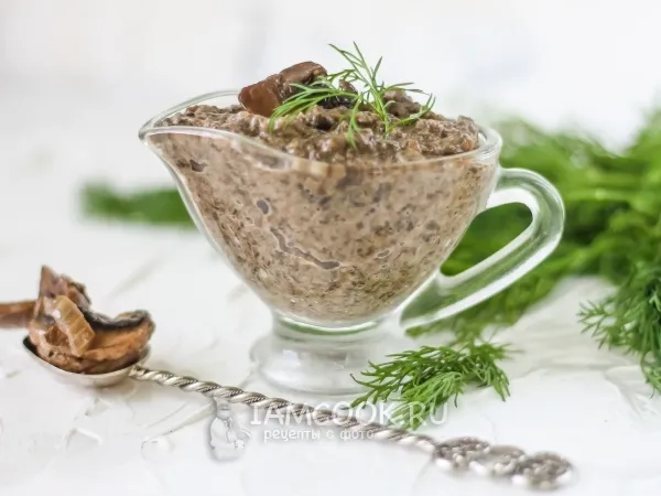 Фото блюда: Грибной соус из замороженных грибов