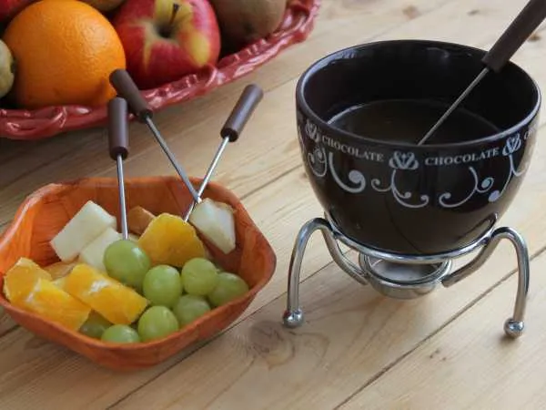 Фото готового блюда: Шоколадное фондю