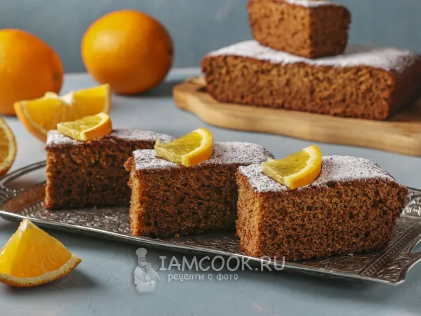 Фото готового блюда: Еврейский медовый пирог «Леках»