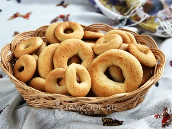 Фото блюда: Сушки на сгущенном молоке