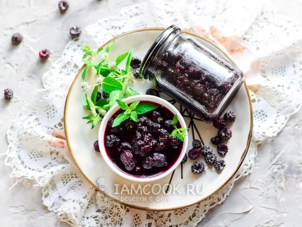 Фото блюда: Ежевичное варенье-пятиминутка