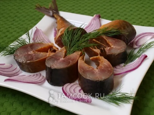 Фото блюда: Скумбрия а-ля «холодного копчения»