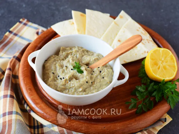 Фото готового блюда: Хацилим (израильская закуска из баклажанов)