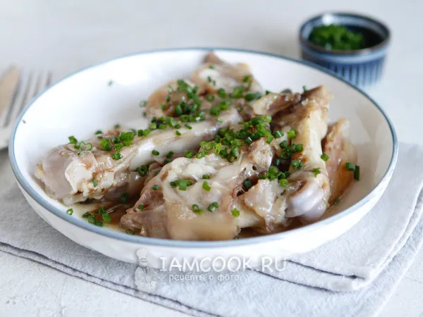 Фото блюда: Свиные ножки сувид (су-вид)