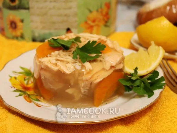 Фото блюда: Заливное из форели