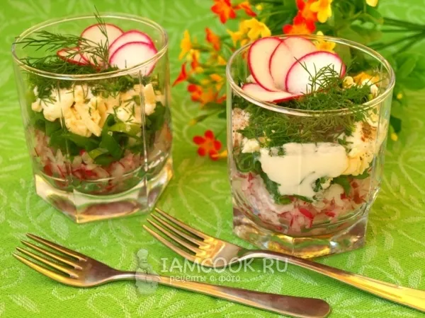 Фото готового блюда: Веррины с редисом