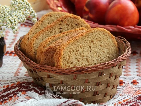 Фото готового блюда: Гречневый хлеб в хлебопечке