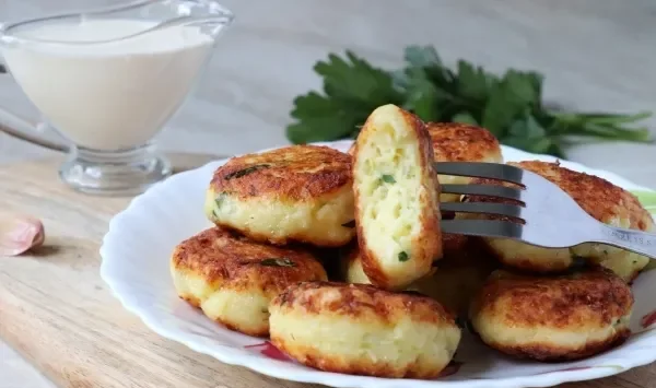 Фото блюда: Сырники из кабачков