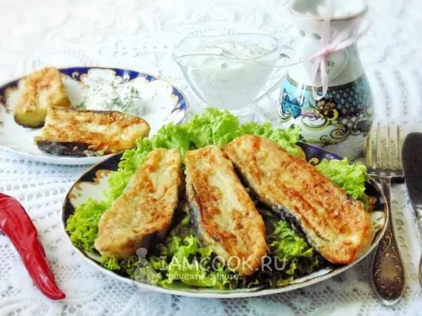 Фото блюда: Шницели из баклажанов