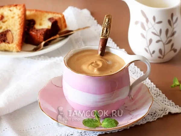 Фото блюда: Капучино из растворимого кофе