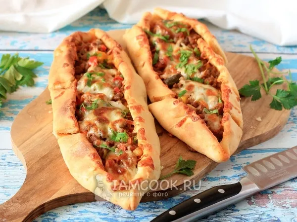 Фото готового блюда: Пиде на кефире