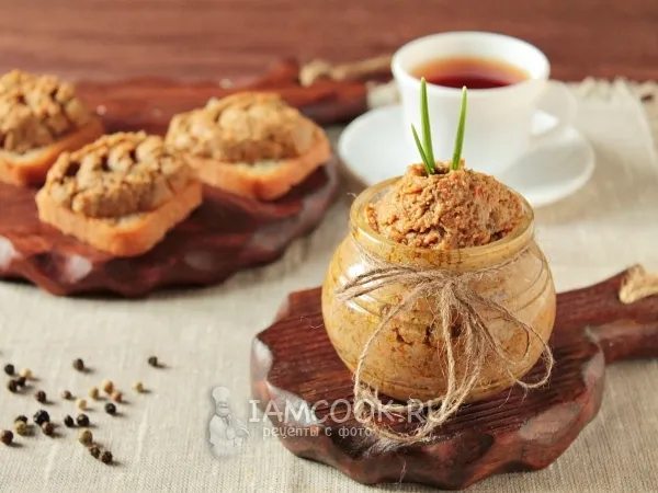 Фото блюда: Паштет из говяжьей печени с морковью