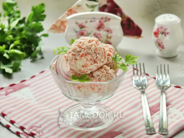 Фото блюда: Рыбное мороженое