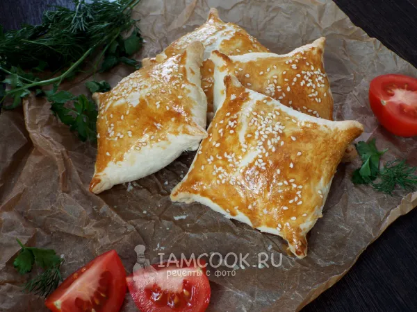 Фото готового блюда: Самса с рыбой