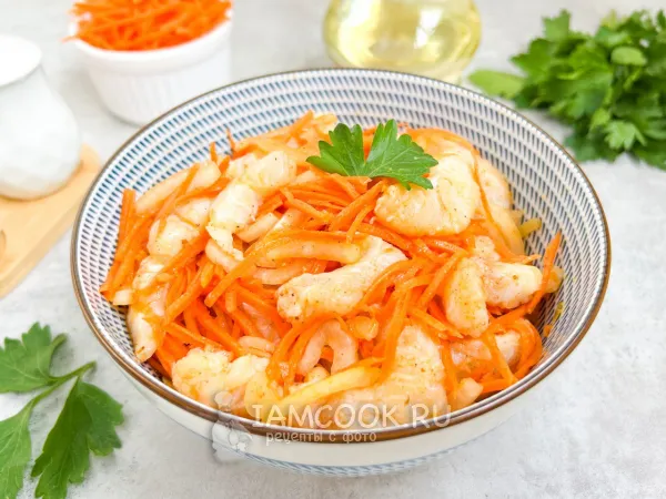 Фото блюда: Хе из морского языка