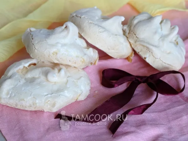 Фото блюда: Безе в мультиварке