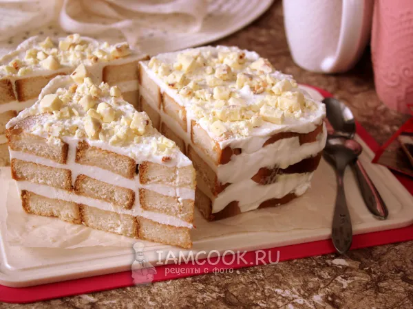Фото блюда: Торт «Нежность» без выпечки