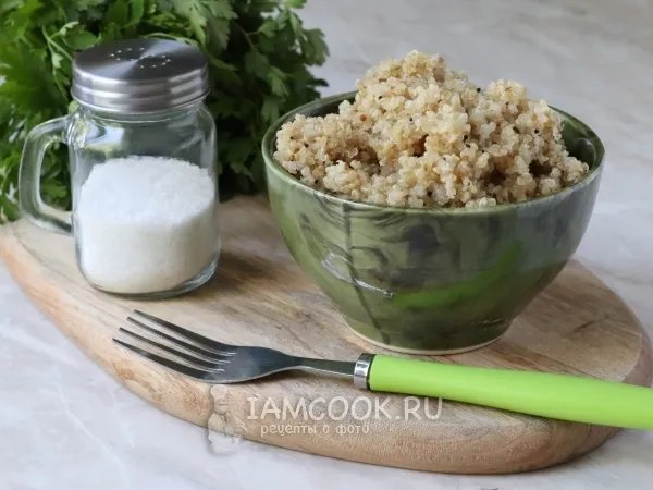 Фото готового блюда: Гарнир из киноа