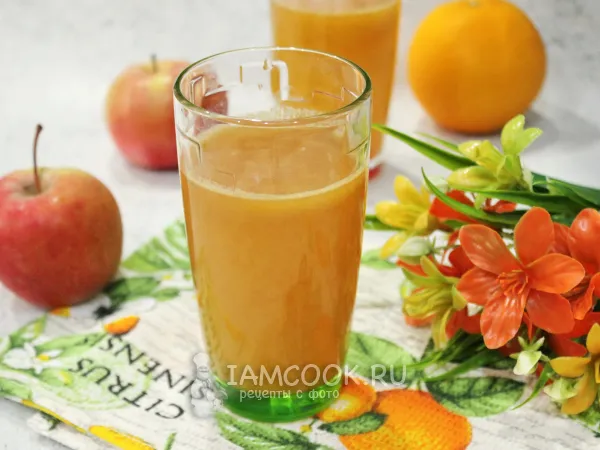 Фото блюда: Яблочно-апельсиновый сок