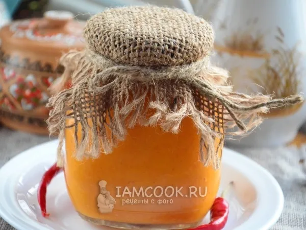 Фото готового блюда: Икра из тыквы на зиму