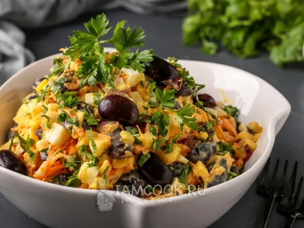 Фото готового блюда: Салат «Француженка»