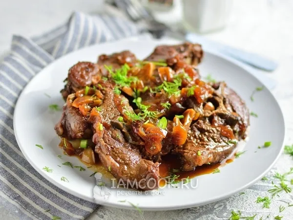 Фото готового блюда: Баранина по-монгольски