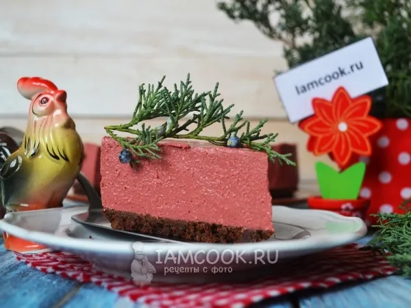 Фото блюда: Чизкейк «Красный бархат»