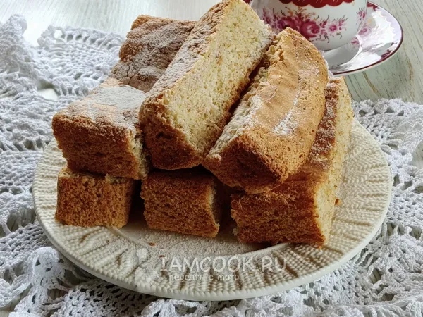 Фото блюда: Бисквит с арахисом