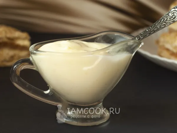 Фото блюда: Крем патисьер для Наполеона (+торт)