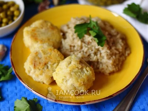 Фото готового блюда: Котлеты из филе хека