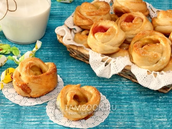 Фото блюда: Булочки «Розочки»