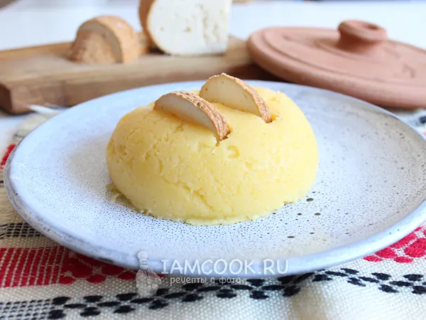 Фото блюда: Мамалыга из кукурузной крупы по-грузински