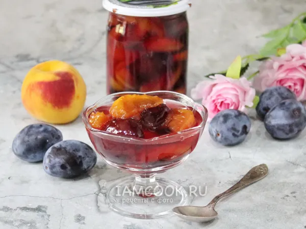 Фото блюда: Варенье из сливы и персика