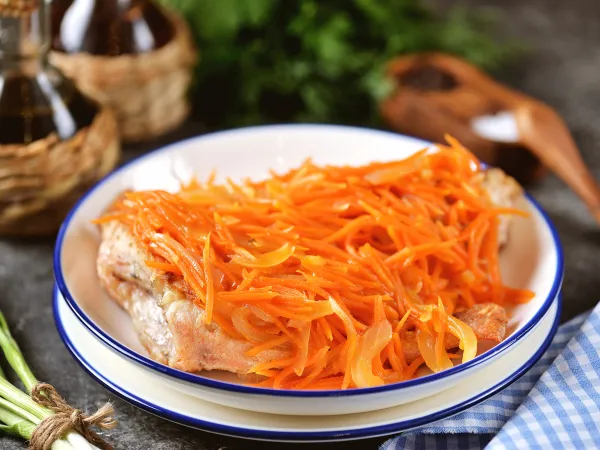 Фото блюда: Морской окунь под маринадом