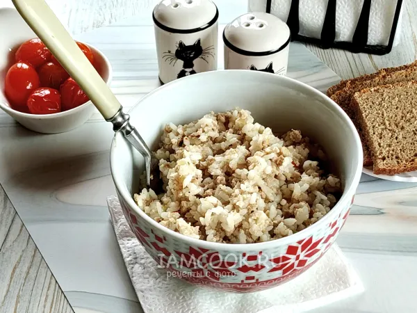 Фото готового блюда: Рис по-флотски