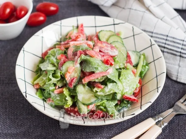 Фото блюда: Фермерский салат