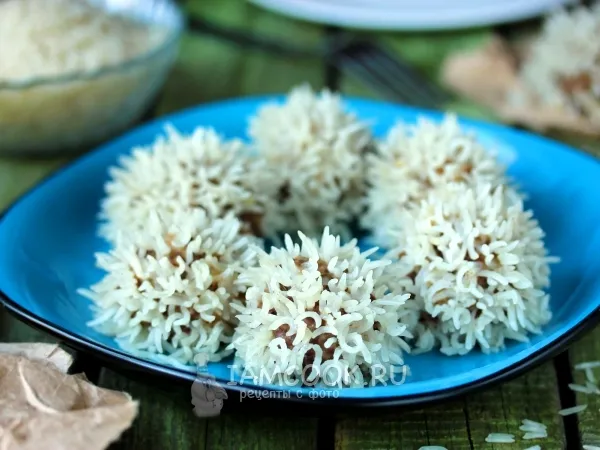 Фото готового блюда: Ёжики в мультиварке