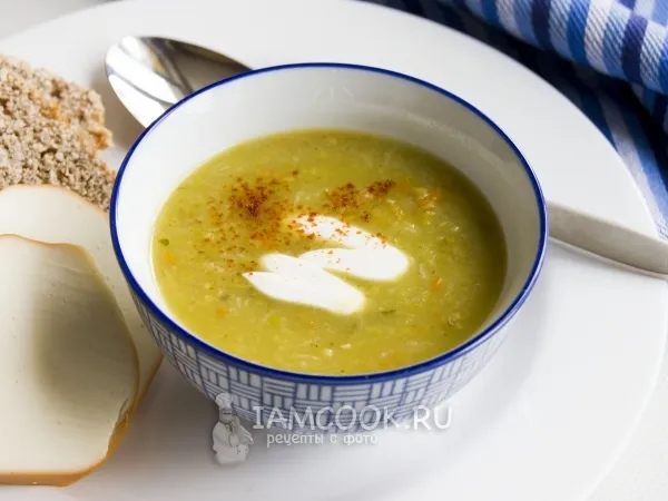 Фото готового блюда: Бархатный гороховый суп