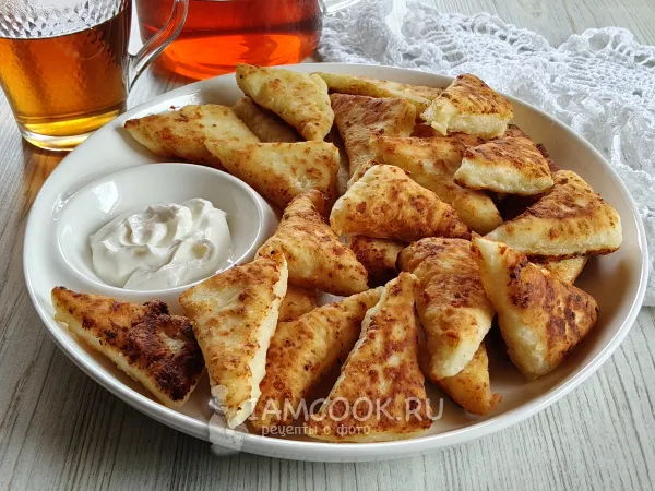 Фото блюда: Сырные треугольники