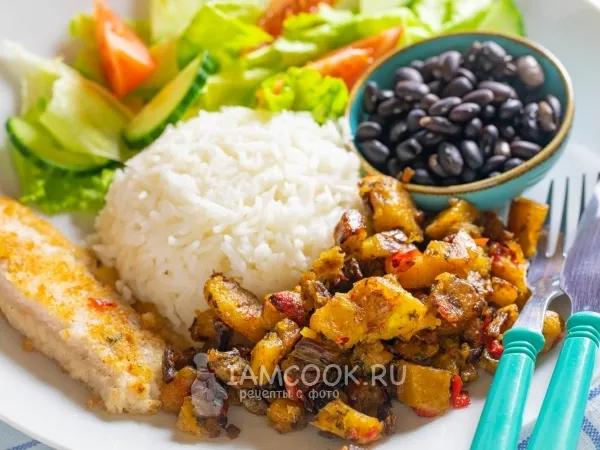 Фото готового блюда: Пикадийо из платано