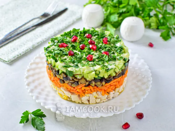 Фото блюда: Салат «Оргазм»