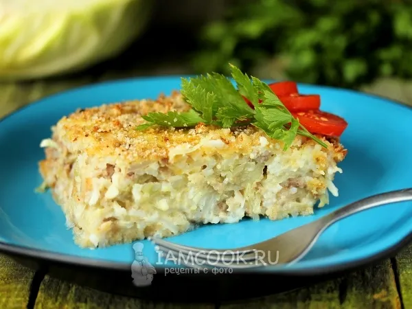 Фото блюда: Запеканка «Ленивый голубец»