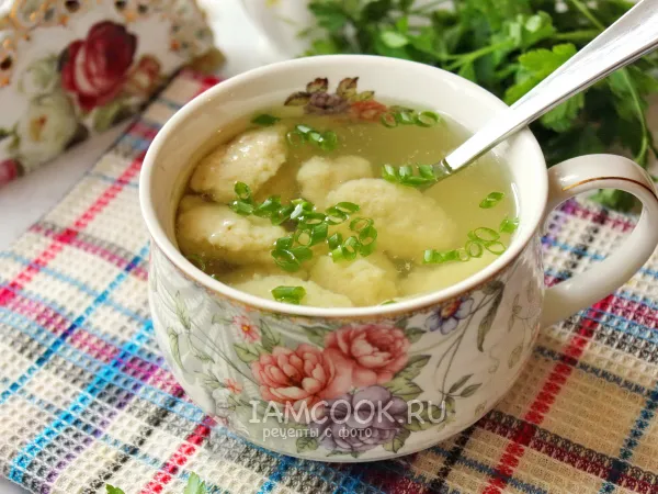 Фото блюда: Клецки из кукурузной муки