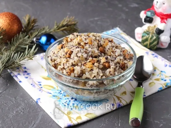 Фото готового блюда: Рождественская кутья из булгура