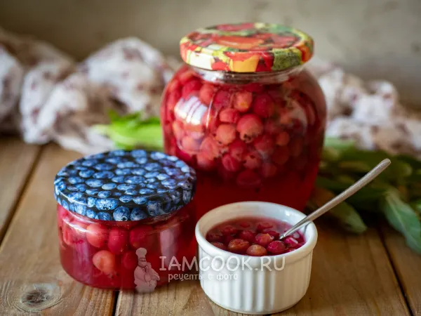 Фото блюда: Варенье из крыжовника с мятой и лимоном